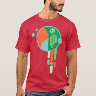 Grünpapagei 3 T-Shirt