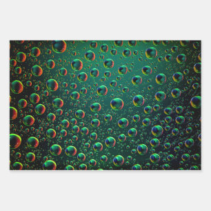 Grünpapier Geschenkpapier Set