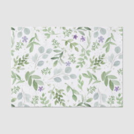 Grünpapier und Lavendelpapier Seidenpapier