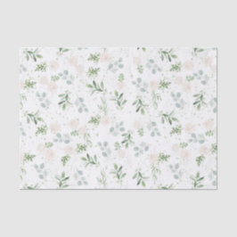 Grünpapier und Weißpapier Seidenpapier