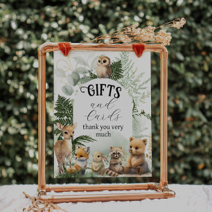 Grünpflanzen aus Holz Geschenke Kinderdusche Poster