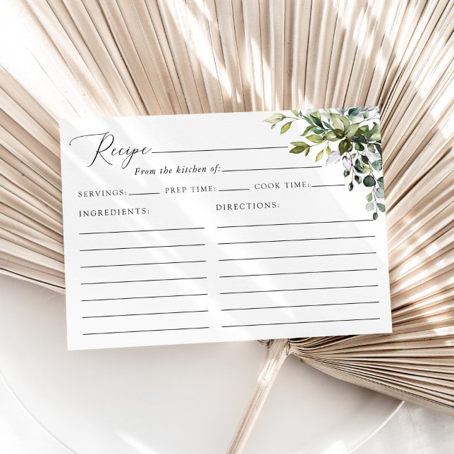 Grünpflanzen, Eukalyptus-Blätter, Brautparty Rezep (Von Creator hochgeladen)