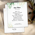 Grünpflanzen Flyer<br><div class="desc">Aquareller Flyer. Matching-Elemente verfügbar.</div>