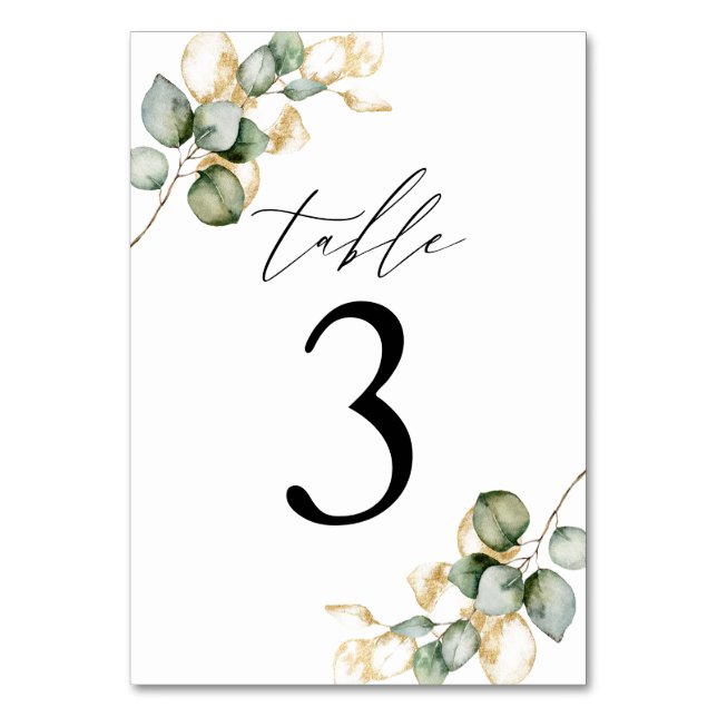 Grünpflanzen Tischnummer 3 (Vorderseite)