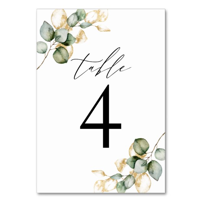 Grünpflanzen Tischnummer 4 (Vorderseite)