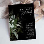 Grünpflanzen und Goldleaf | Black Brunch und Bubbl Einladung<br><div class="desc">Wir haben diese Pflanzen- und Blattgold entworfen | Schwarzer Brunch und Blubbly Einladung zum Vervollständigen Ihres schlichten und eleganten Boho Brunch. Es zeichnet sich durch moderne, grüne und weiße Eukalyptusblätter, Farnfolien, eine prächtige Blume und minimale Blätter aus Goldfolie aus. Diese Elemente geben das Gefühl eines skurrilen, bezaubernden Waldes, perfekt für...</div>