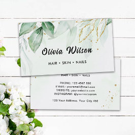 Grünpflanzen Visitenkarte