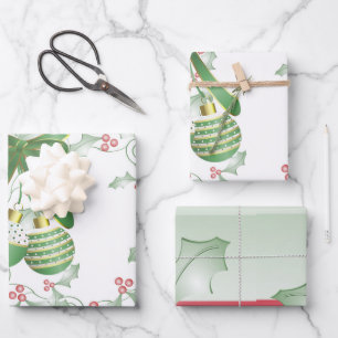 Grünrosa-Karosserien Geschenkpapier Set