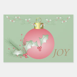 Grünrosa-Karosserien Geschenkpapier Set