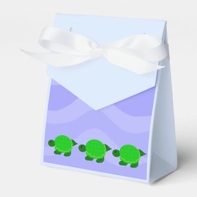 Grünschildkröten Geschenkschachtel (Vorderseite)