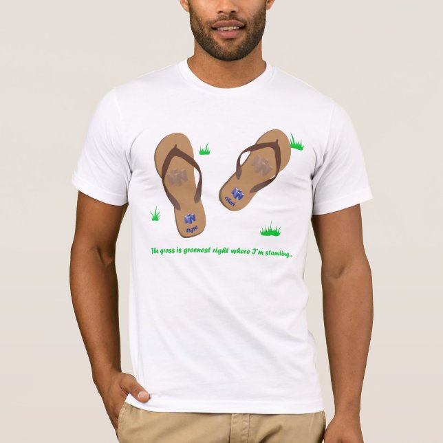 Grünstes Gras T-Shirt (Vorderseite)