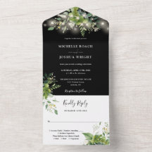 Grünstreifen leuchten schwarz-weiß Hochzeit