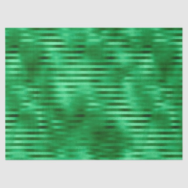 Grünstreifen Seidenpapier (Vorderseite)