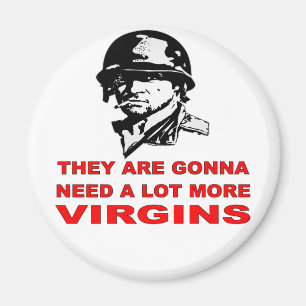 Grunt, sie brauchen viel mehr Jungfrauen Magnet