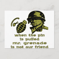 Grunt, wenn das Button gepanzert wird Mr. Grenade