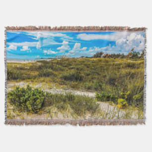 Grüntöne am Strand Decke