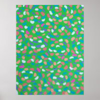 Grüntöne des Frühlings Malerische Kunst