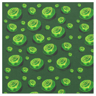 Grüntöne: Rasenbogenmuster in Ölfarbe Stoff