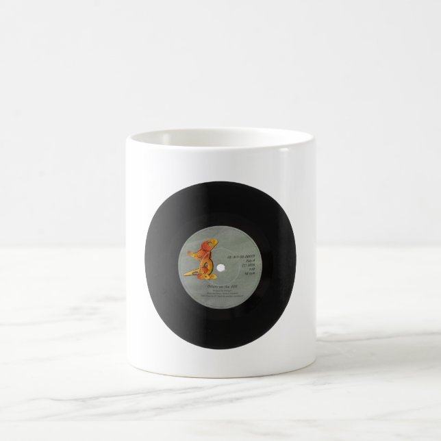 Grüntyers Single "Die Otter auf der 808" Kaffeetasse (Mittel)