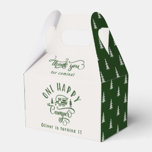 Grünwald Ein glücklicher Camper 1. Geburtstag Geschenkschachtel