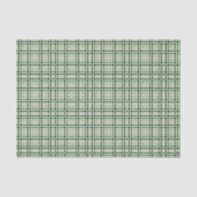 Grünwald kariert seidenpapier (Vorderseite)