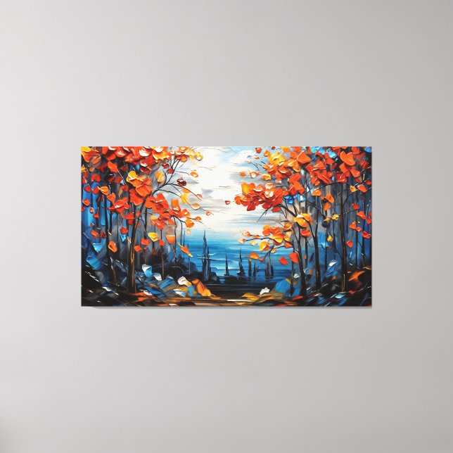 Grünwald Leinwanddruck (Vorderseite)