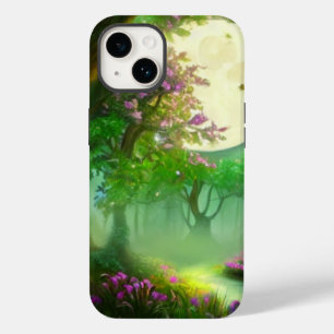 Grünwald und Vollmond Case-Mate iPhone 14 Hülle