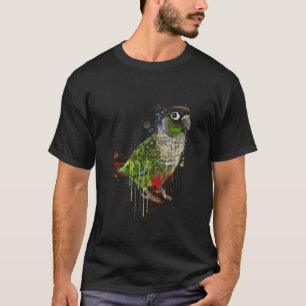 Grünwangen-Sittich Conure Papagei T-Shirt