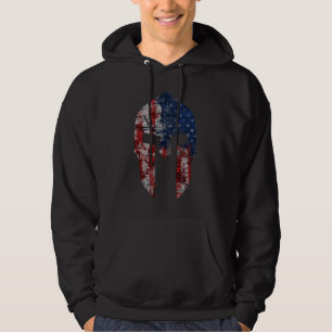 Grunzen-Art-amerikanisches spartanisches Hoodie