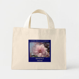 GRUOM MAMA - Tote Tag Hochzeitsfeier blüht Mini Stoffbeutel