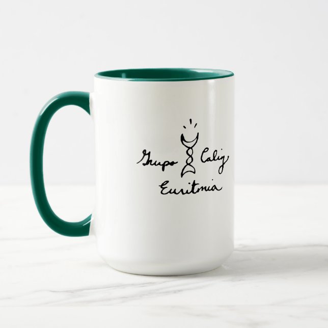 Grupo Cáliz Vielen Dank Tasse (Links)