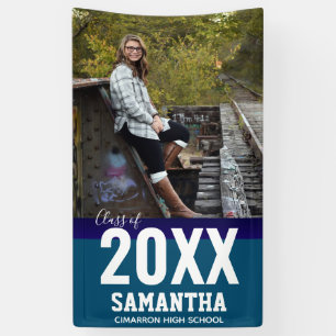 Gruppe 2024 Große Foto Graduation Party Banner