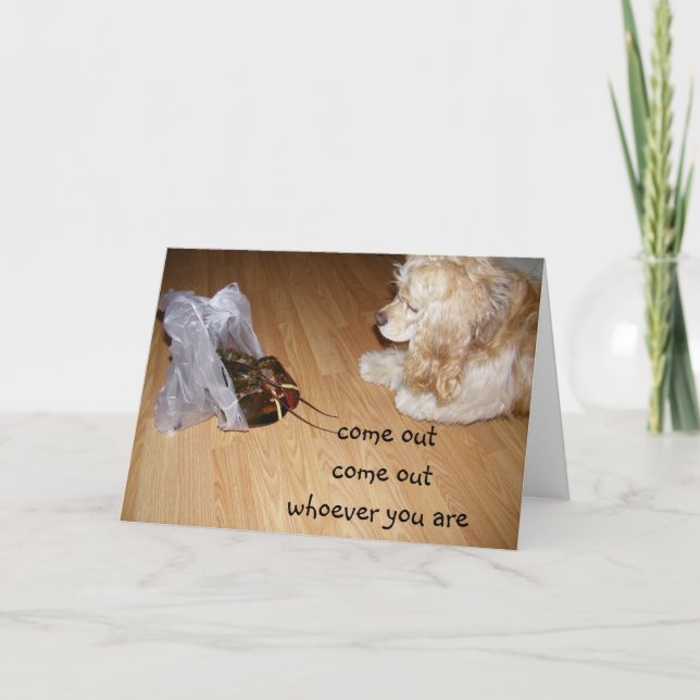 GRUPPE 40 - LOBSTER/DOGGIE KARTE (Vorderseite)