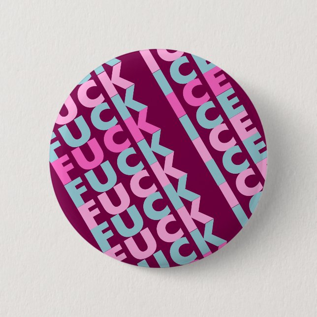 Gruppe Anti-EIS OUT Anti Trump Button (Vorderseite)