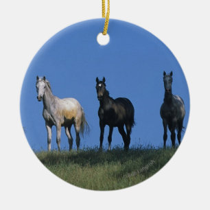 Gruppe Araber Keramik Ornament