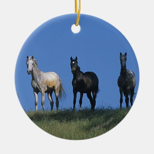 Gruppe Araber Keramik Ornament (Vorne)