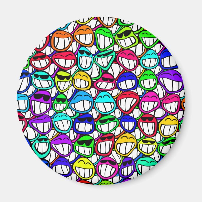 GRUPPE "coole SCHMILZFÄLLE" Magnet (Vorne)