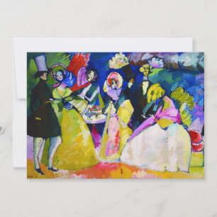 Gruppe Crinolines von Wassily Kandinsky Einladung