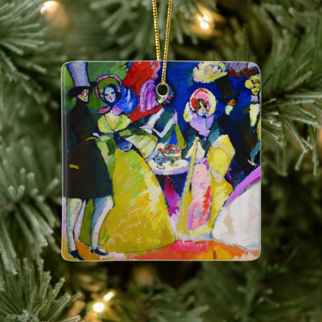Gruppe Crinolines von Wassily Kandinsky Keramikornament (Baum)