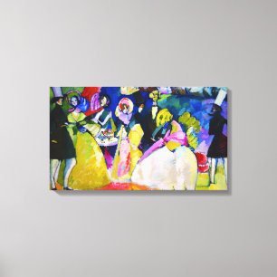 Gruppe Crinolines von Wassily Kandinsky Leinwanddruck