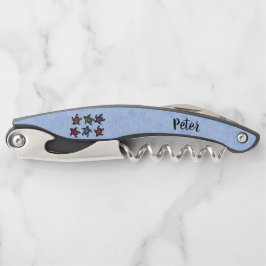 Gruppe der Abstrakten Schildkröten Farbige Muschel Kellnermesser