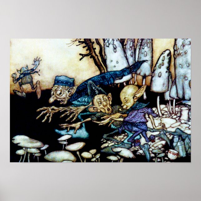 Gruppe der Arbeitnehmer Poster (Vorne)