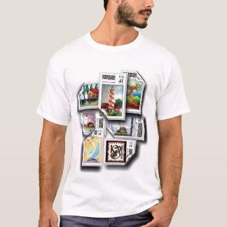 Gruppe der Briefmarken T-Shirt