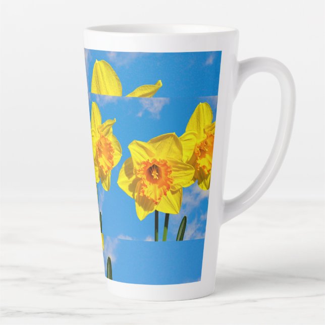 Gruppe der Daffodils Goldmedaille-Blume Milchtasse (Rechts)