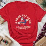 Gruppe der Familienfreunde Skitouren Snowboard T-Shirt<br><div class="desc">Mit unserem individuellen Ski-Trip-Shirt für Familien, Freunden oder Gruppen können Sie Ihre Erinnerungen ganz individuell gestalten. Dieses Custom Family Ski Shirt eignet sich hervorragend, um Ihr Schneeabenteuer zu feiern. Personalisieren Sie Ihren Familiennamen oder Ihre Gruppenreisedaten, damit Sie es ganz individuell finden. Ideal für Skifahrer und Winterurlauber-Souvenirs, ideal für passende Outfits...</div>