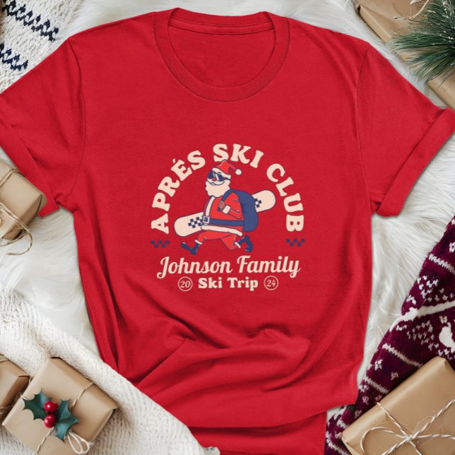 Gruppe der Familienfreunde Skitouren Snowboard T-Shirt (Von Creator hochgeladen)