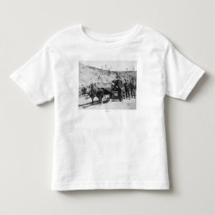 Gruppe der Goldprospektor-Fotografie Kleinkind T-shirt