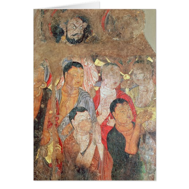 Gruppe der Mönche und des Buddhas (Vorne)