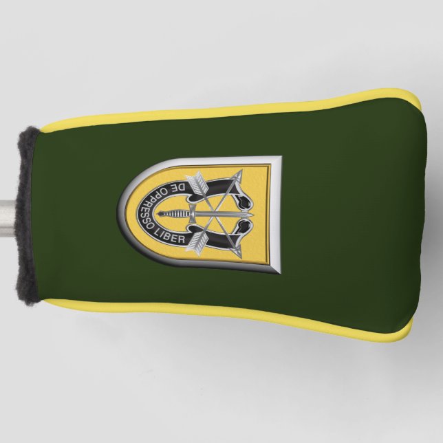Gruppe der Spezialeinheiten (Im Flugzeug) Golf Headcover (Vorderseite)