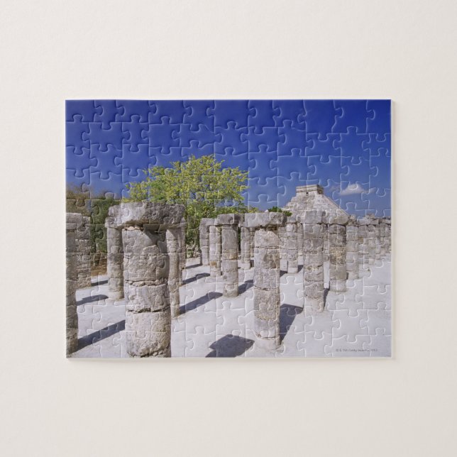Gruppe der Tausend Säulen im Tempel von Puzzle (Horizontal)